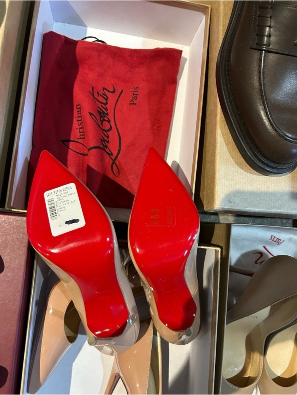 Women's Christian Louboutin so Kate 120 heels size 38.5 mafe in Italy - Picture 3 of 7